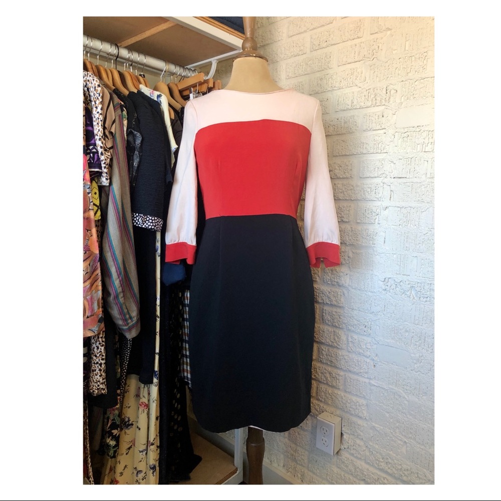 Kate Spade Color Block Business Casual Dress